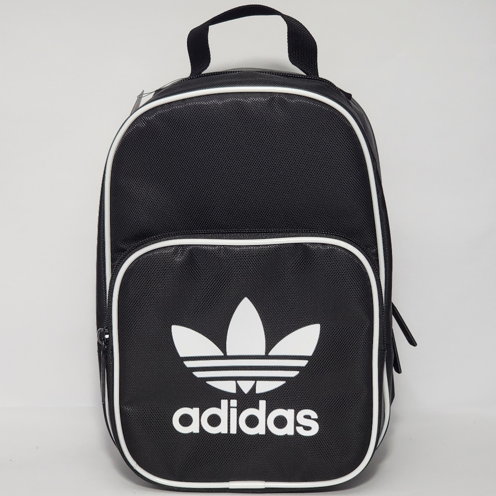 Adidas Originals Santiago Insulated Lunch Bag Black White Brand New w/ Tags NWT.